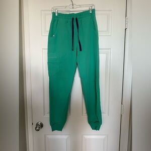 FIGS surgical green high waisted joggers size S 💚
